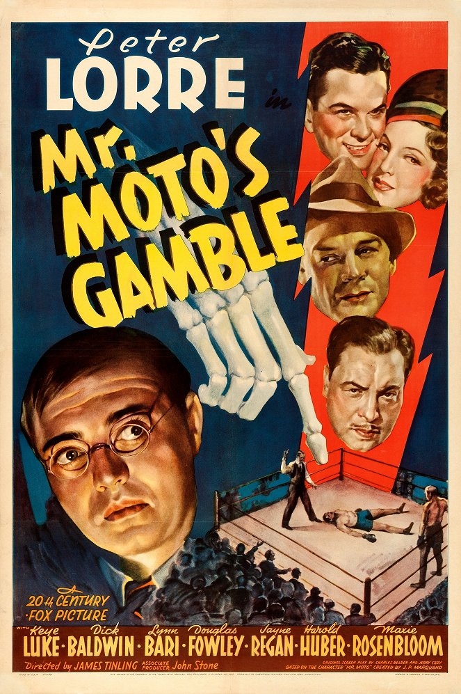 Mr. Moto's Gamble - Plakáty