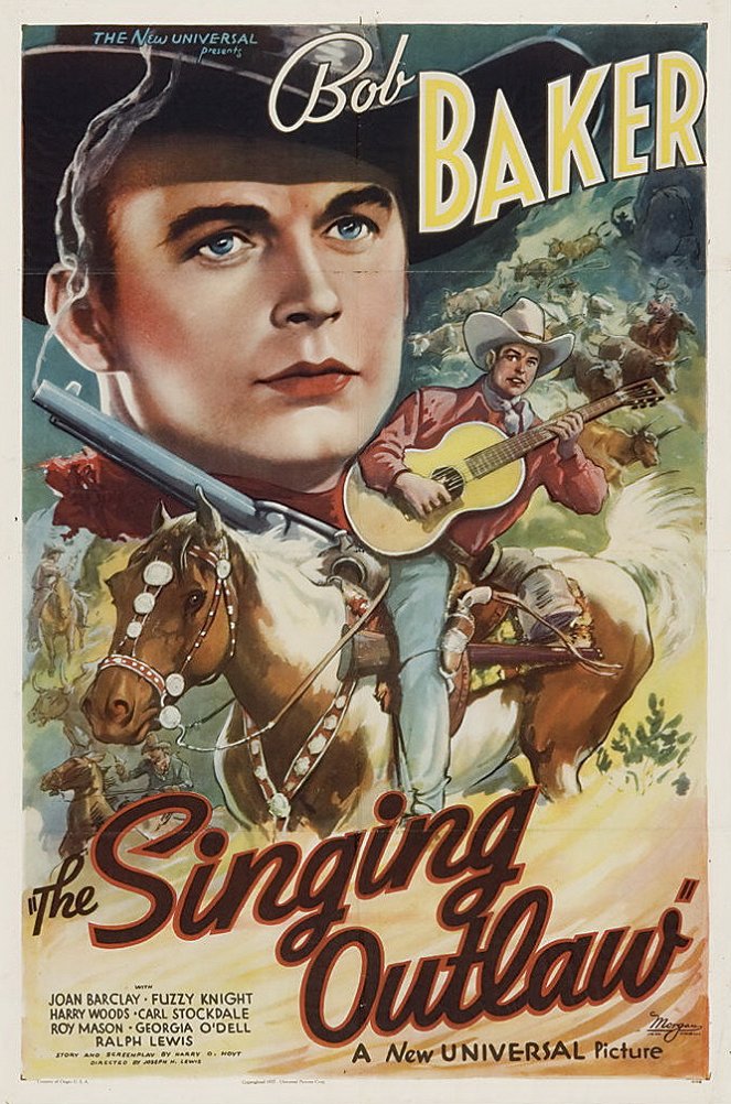 The Singing Outlaw - Plakate