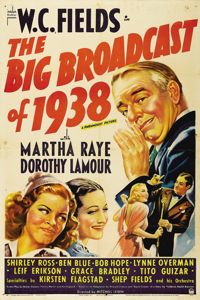 The Big Broadcast of 1938 - Plakate