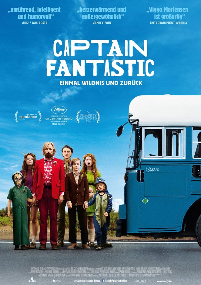 Captain Fantastic - Einmal Wildnis und zurück - Plakate