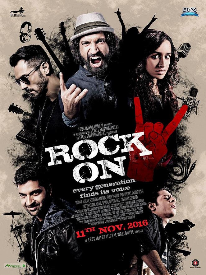 Rock On 2 - Posters