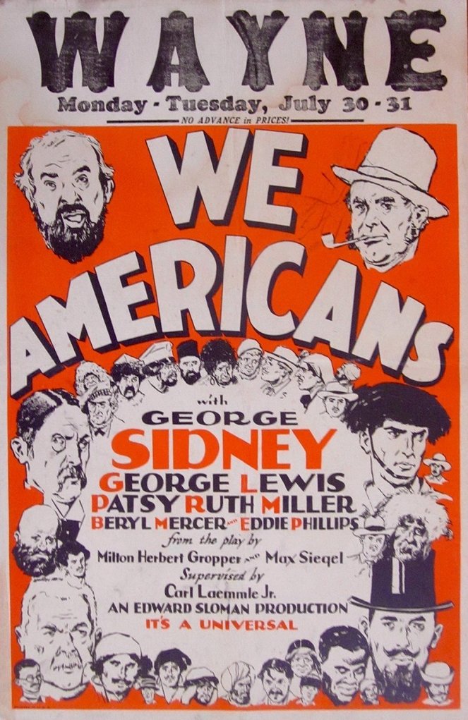 We Americans - Affiches