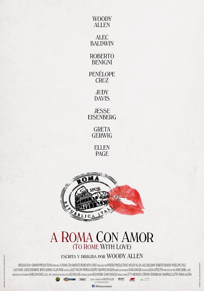 Zakochani w Rzymie - Plakaty