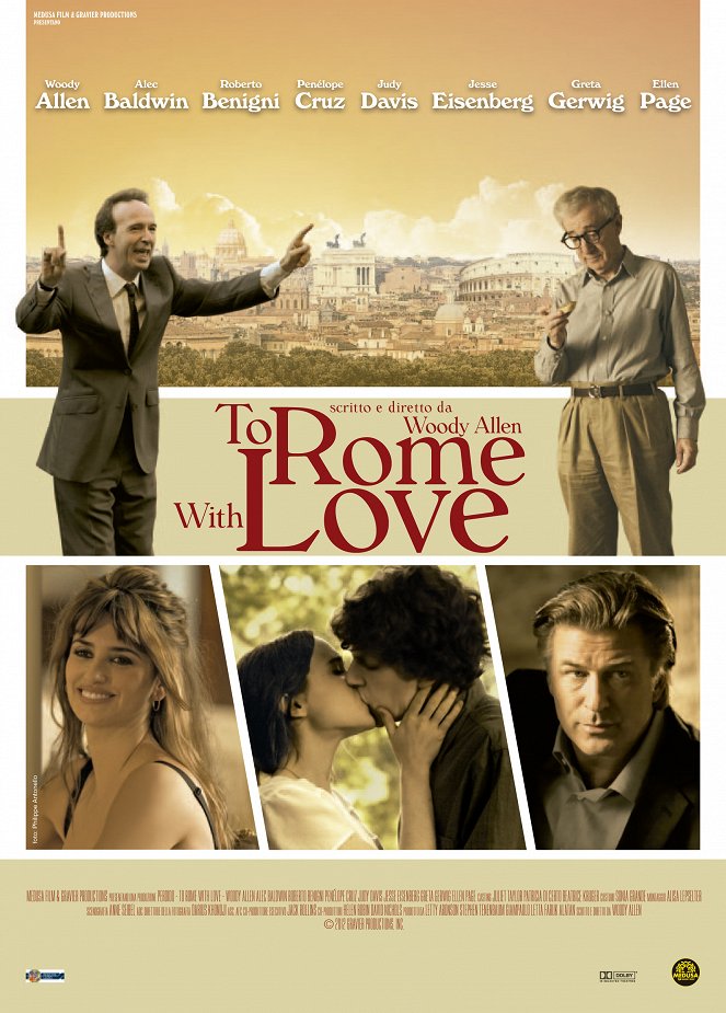 To Rome with Love - Plakate