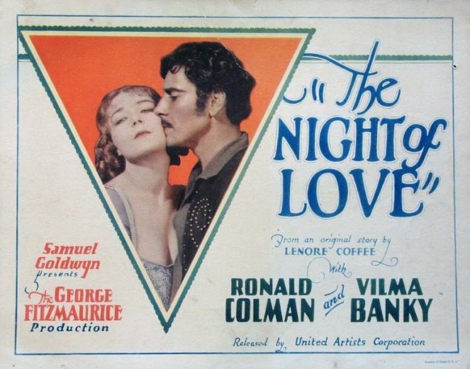 The Night of Love - Affiches