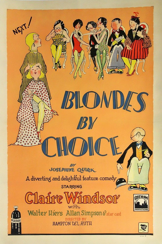 Blondes by Choice - Affiches