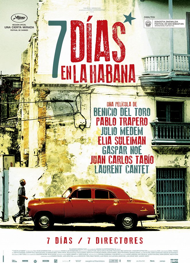 7 Dias em Havana - Cartazes