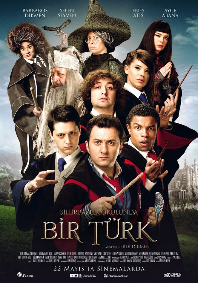 Sihirbazlik Okulunda Bir Türk - Plakáty