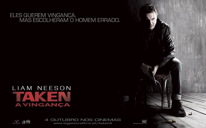 Taken - A Vingança - Cartazes