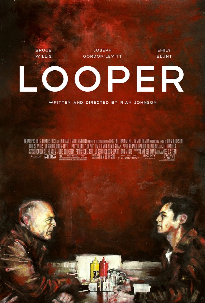 Looper - A jövő gyilkosa - Plakátok