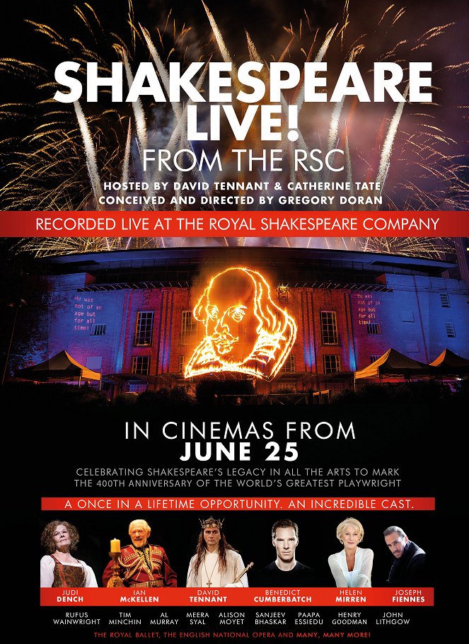 Shakespeare Live! From the RSC - Carteles
