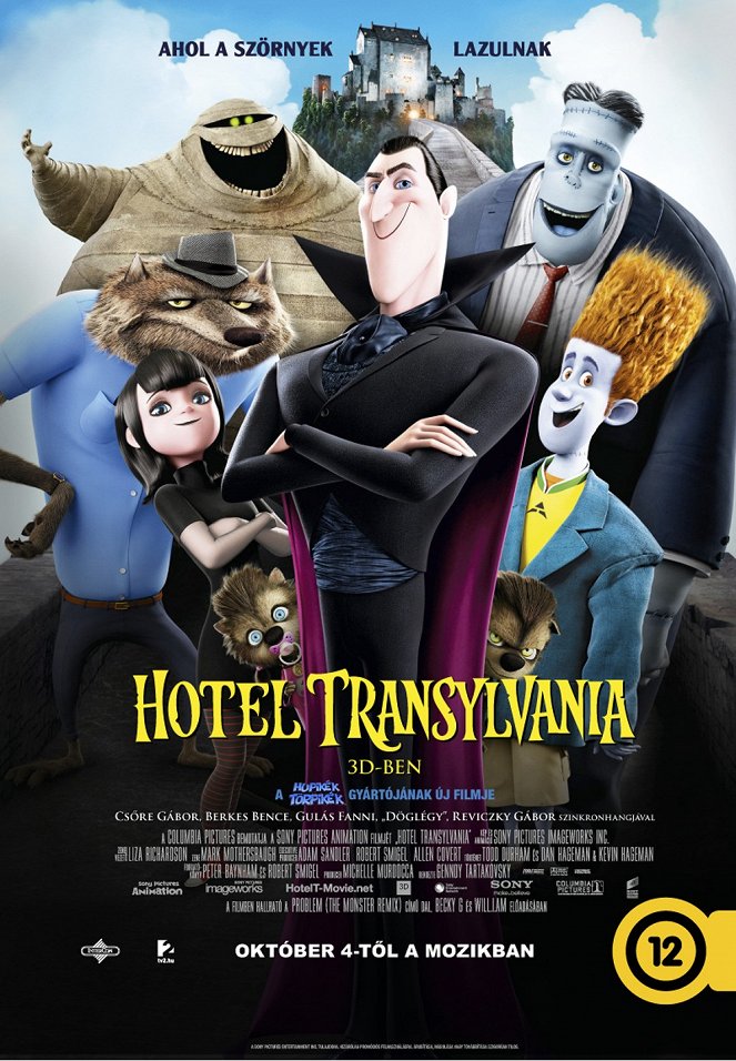 Hotel Transylvania - Ahol a szörnyek lazulnak - Plakátok
