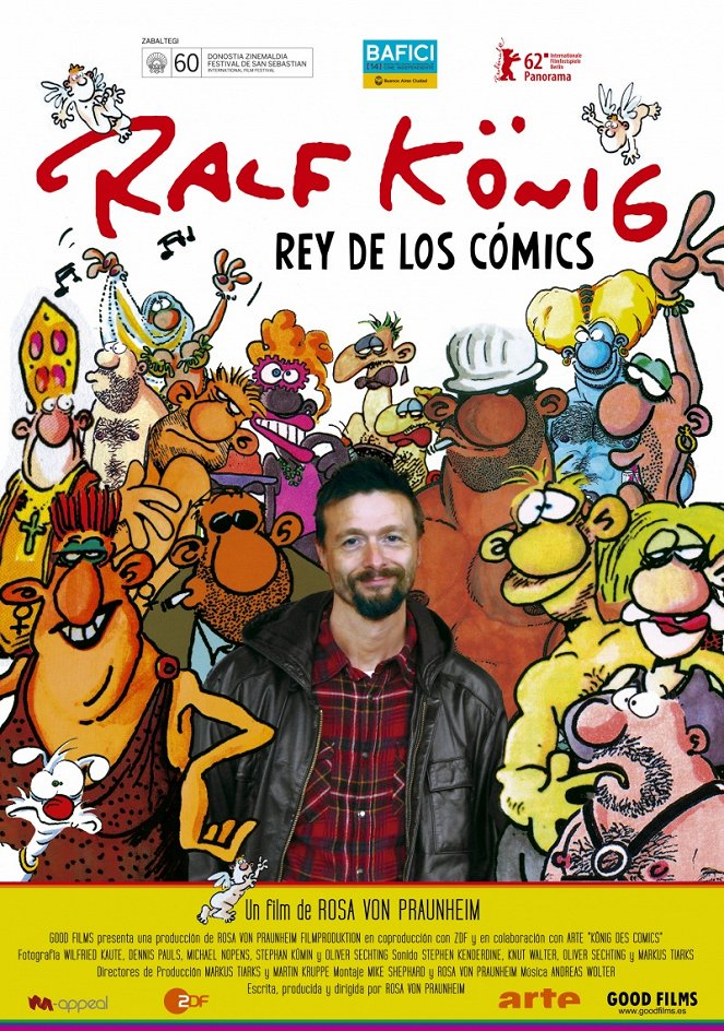 König des Comics - Cartazes