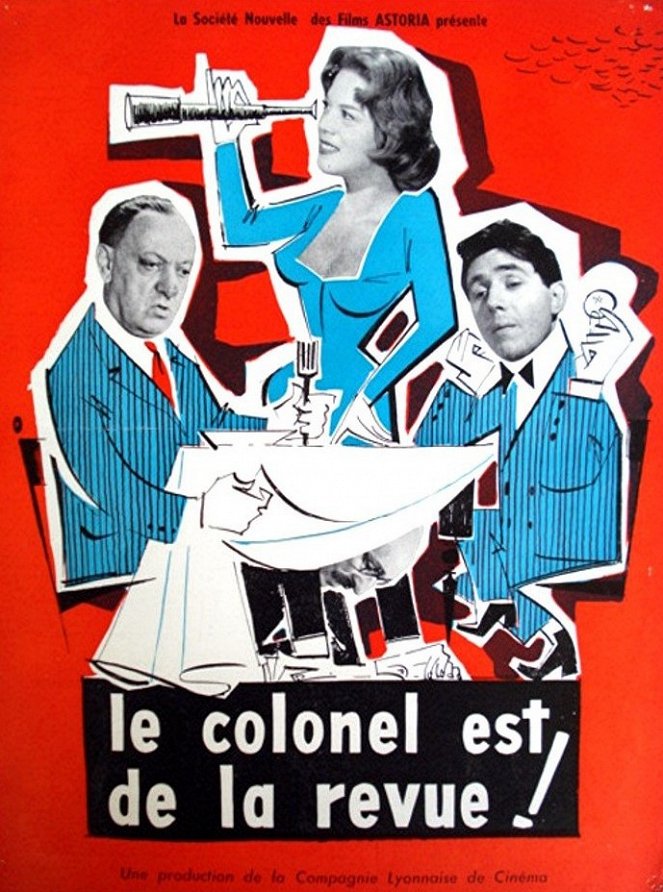 Le Colonel est de la revue - Posters