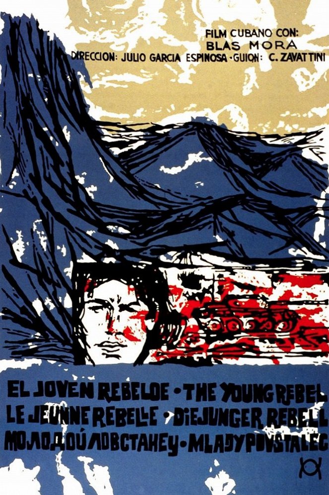 El joven rebelde - Cartazes
