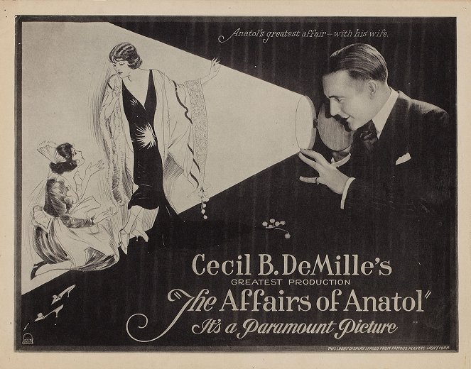 The Affairs of Anatol - Plakate