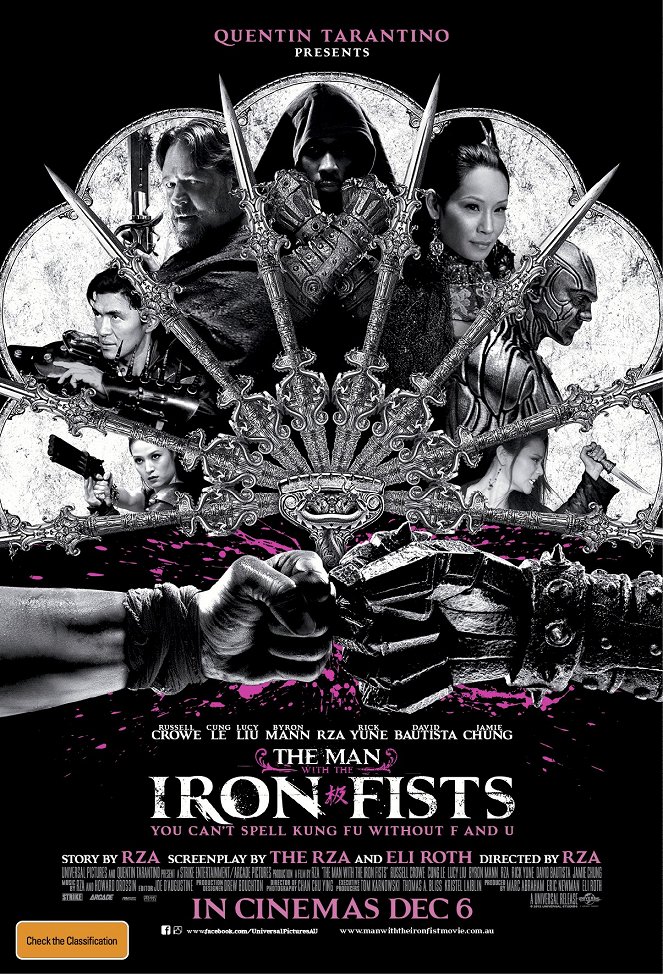 The Man with the Iron Fists - Posters