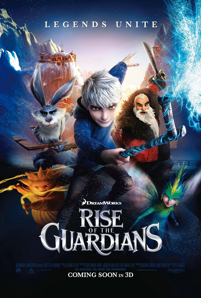 Rise of the Guardians - Posters