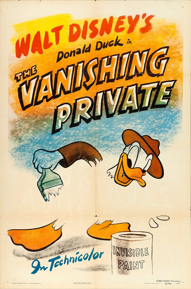 The Vanishing Private - Affiches