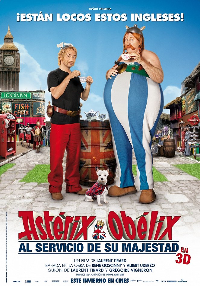 Asterix a Obelix v službách Jej Veličenstva - Plagáty