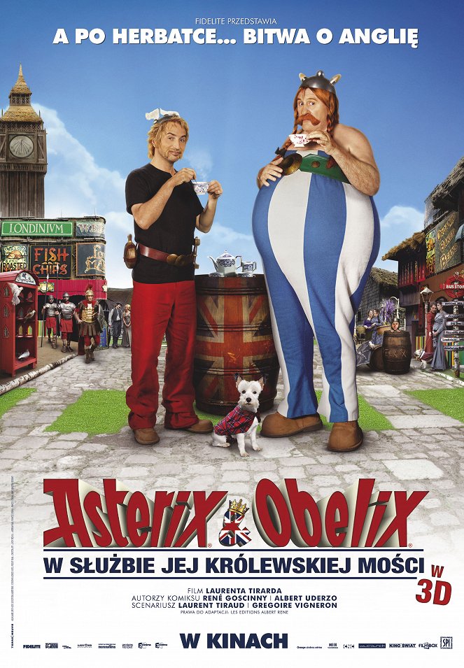 Asterix i Obelix: W służbie Jej Królewskiej Mości - Plakaty