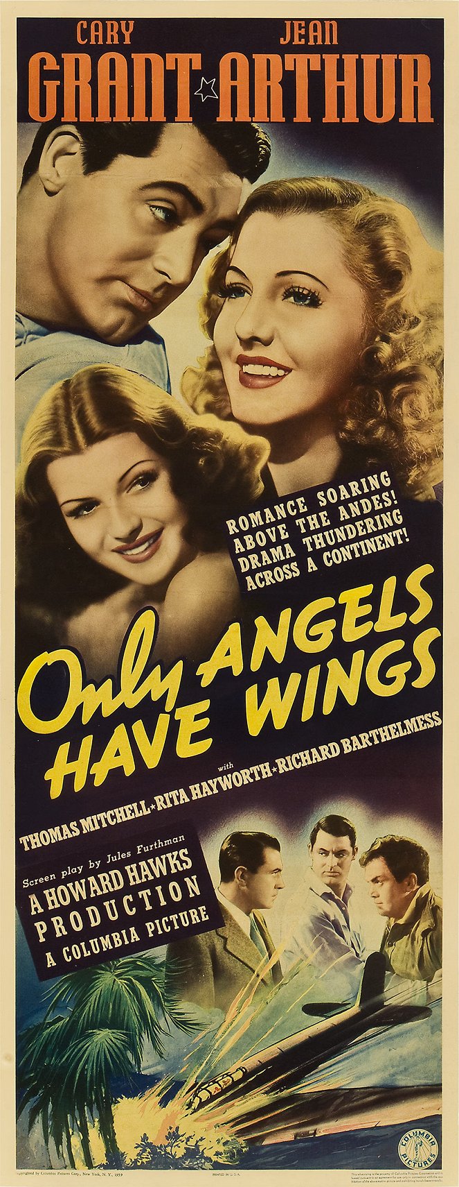 Jen andělé mají křídla - Plakáty