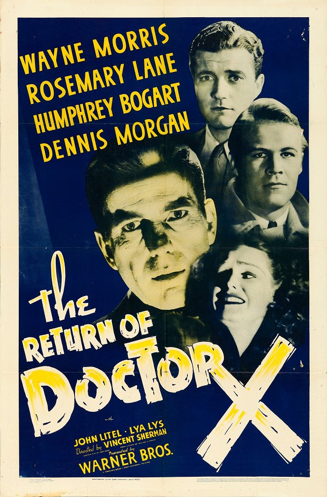 The Return of Doctor X - Plakate