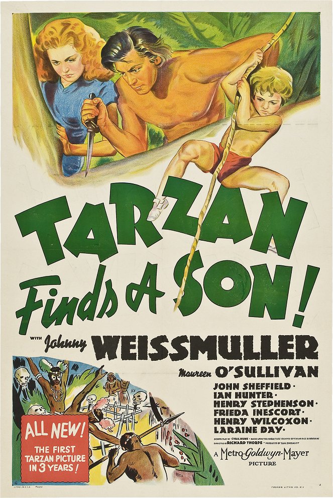 Tarzan Finds a Son! - Plakáty