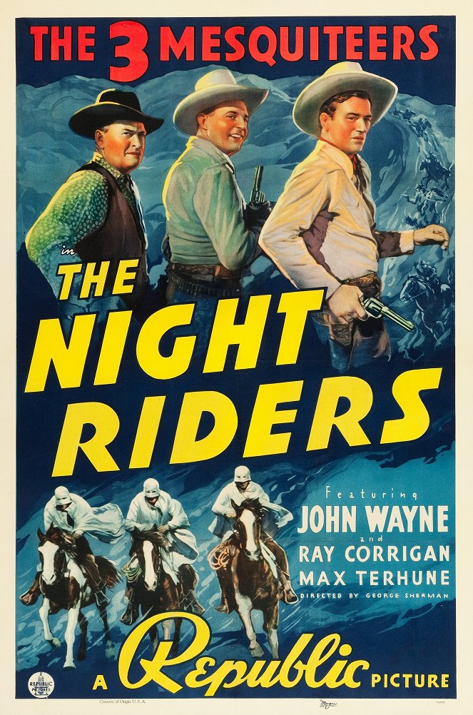 The Night Riders - Plakaty