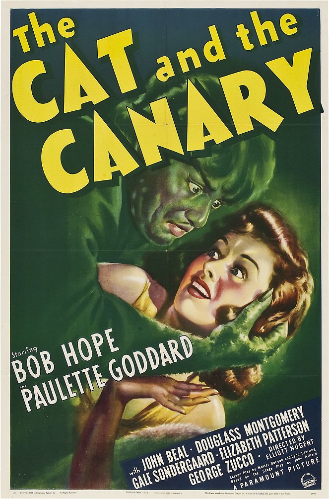 The Cat and the Canary - Carteles