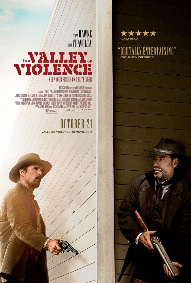 In a Valley of Violence - Plakátok