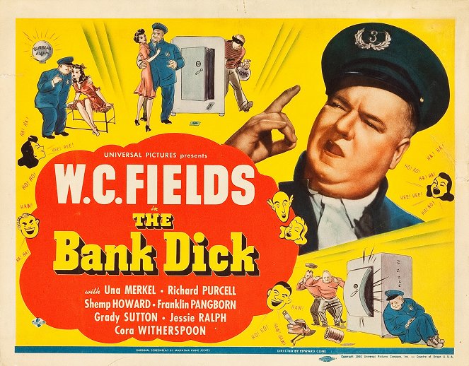 The Bank Dick - Plakátok