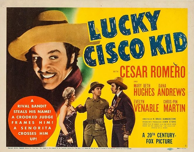 Lucky Cisco Kid - Posters