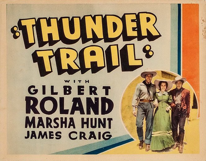 Thunder Trail - Cartazes