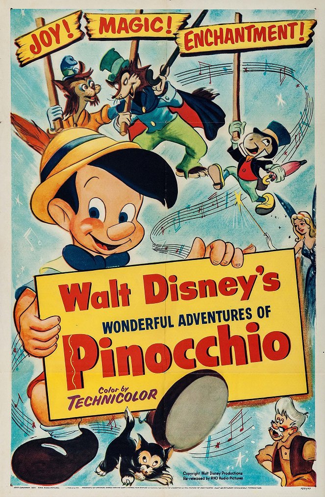 Pinocchio - Plakate
