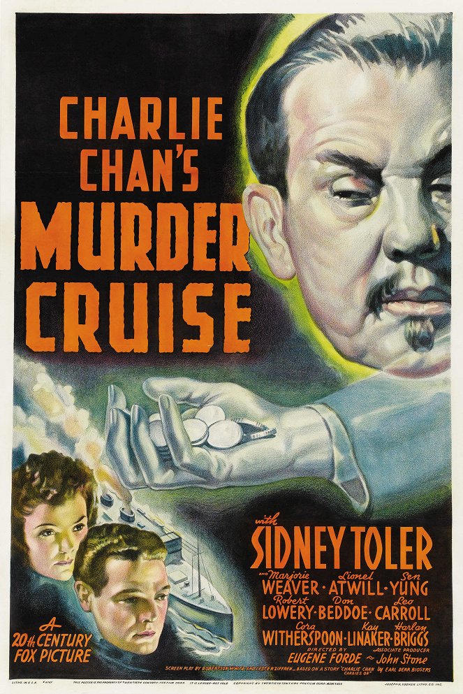 Charlie Chan's Murder Cruise - Cartazes