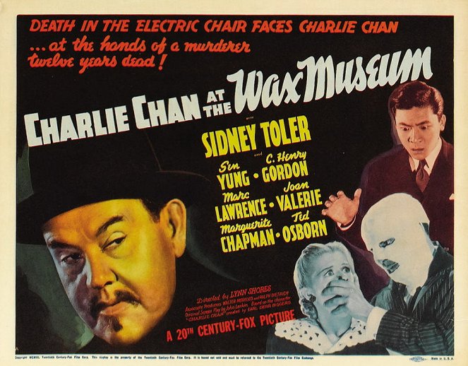 Charlie Chan at the Wax Museum - Posters