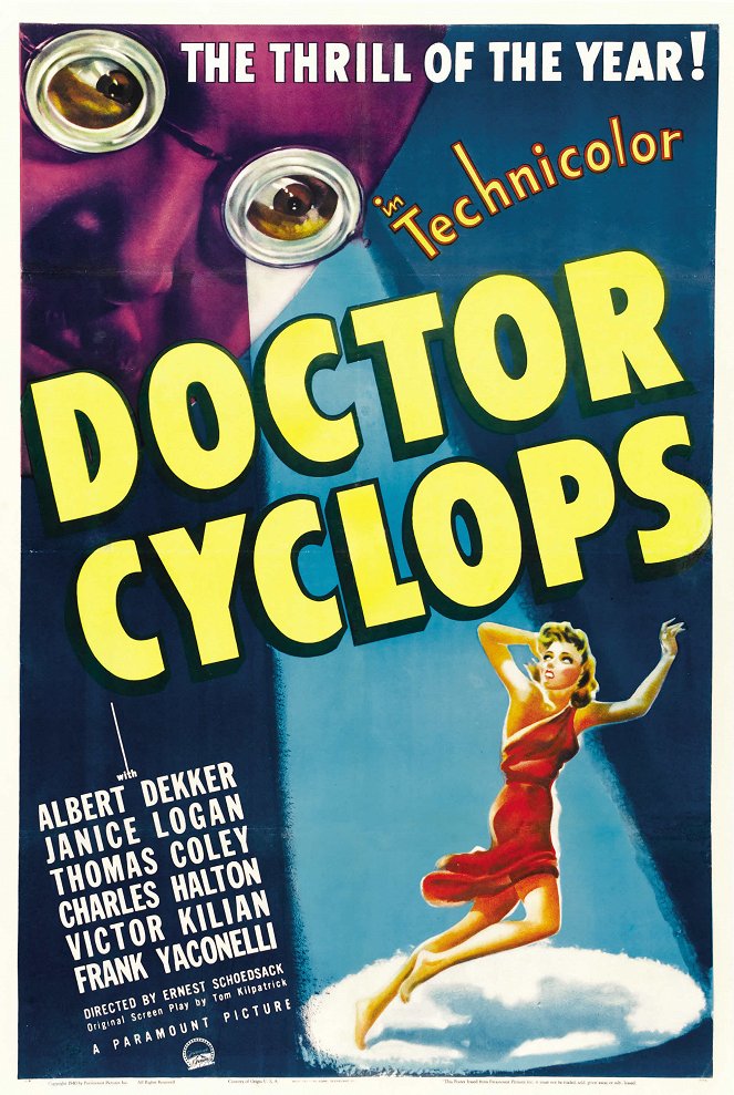 Doktor Kyklop - Plakáty