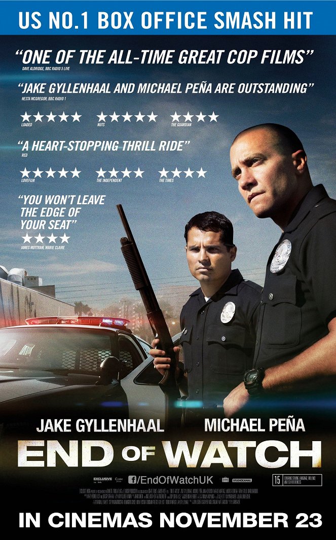 End of Watch - Posters