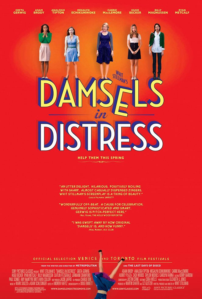 Damsels in Distress - Cartazes