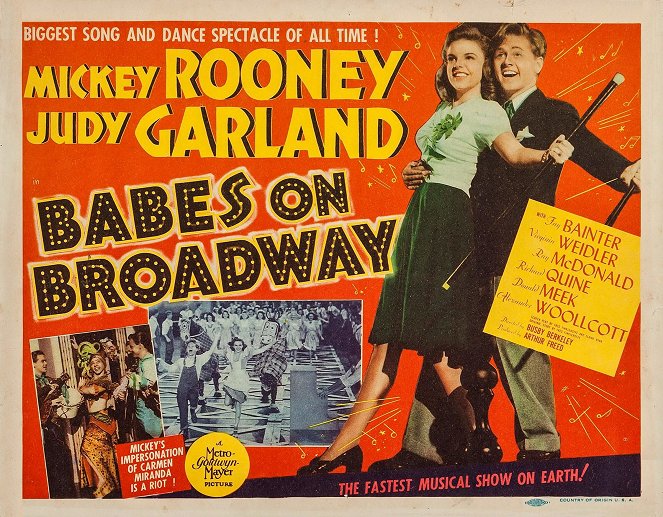 Babes on Broadway - Plagáty