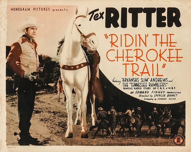 Ridin' the Cherokee Trail - Plakaty