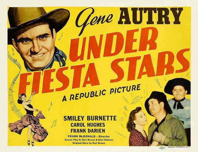 Under Fiesta Stars - Posters