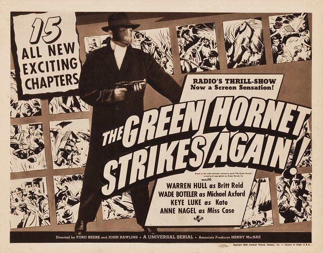 The Green Hornet Strikes Again! - Posters