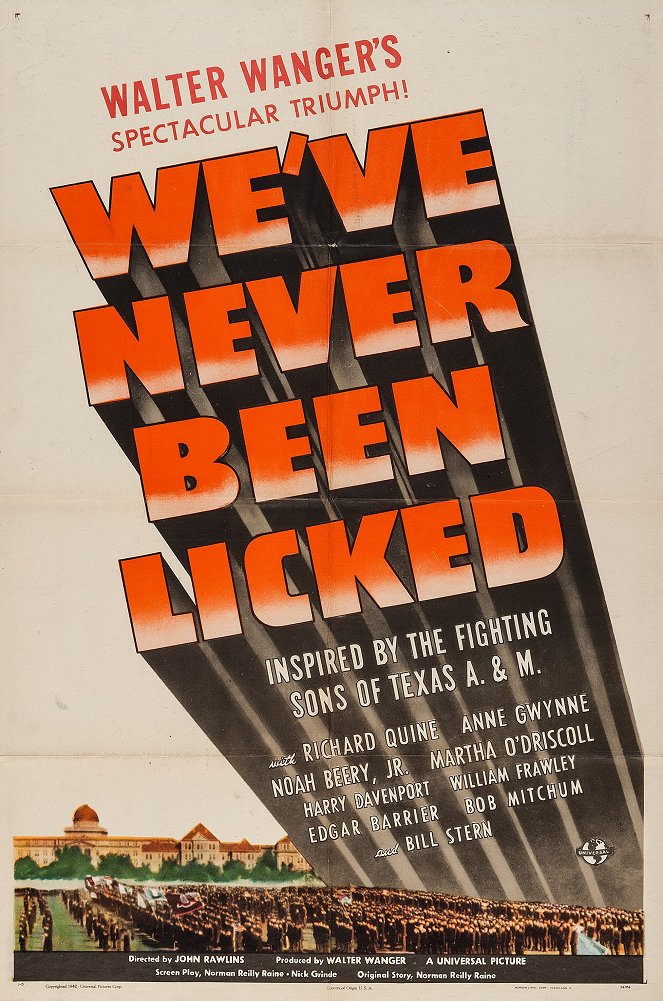 We've Never Been Licked - Posters