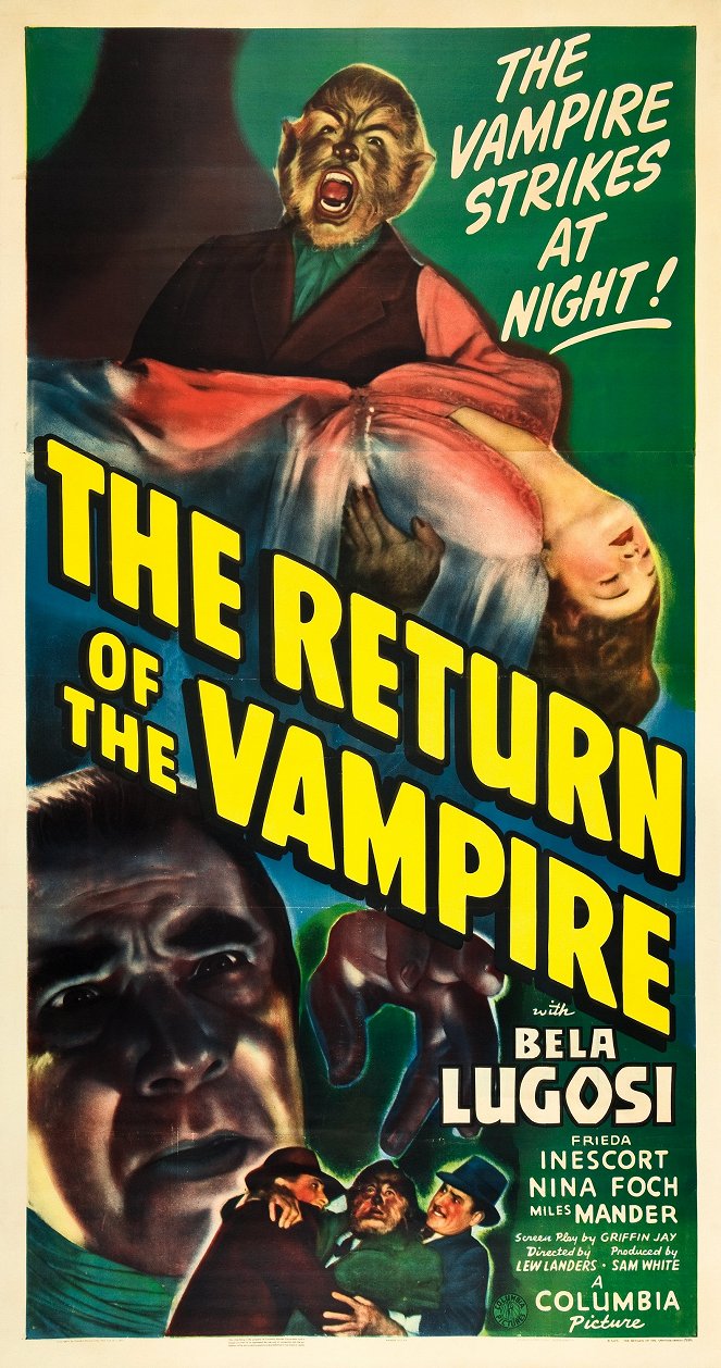 The Return of the Vampire - Carteles