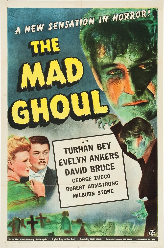 The Mad Ghoul - Affiches