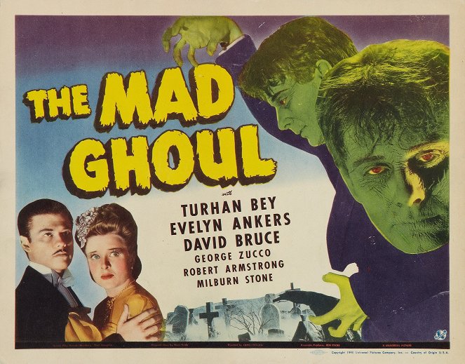 The Mad Ghoul - Affiches