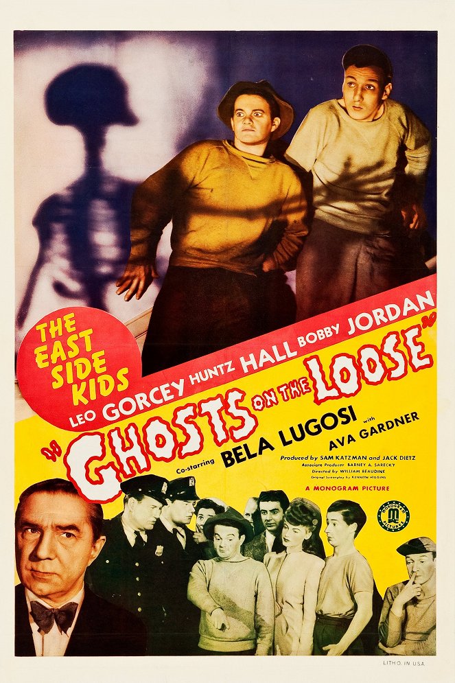 Ghosts on the Loose - Posters