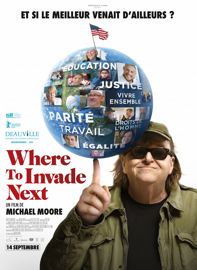 Where To Invade Next - Affiches